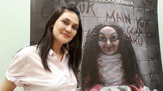 Luna Maya. (Suara.com/Wahyu Tri Laksono)