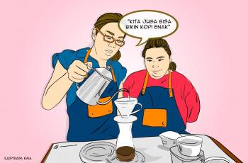Jangan Remehkan, Slow Learner dan Transpuan Bisa Jadi Barista Hebat