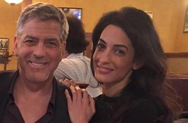 George dan Amal Clooney. (Instagram/@amalclooneyofficial)
