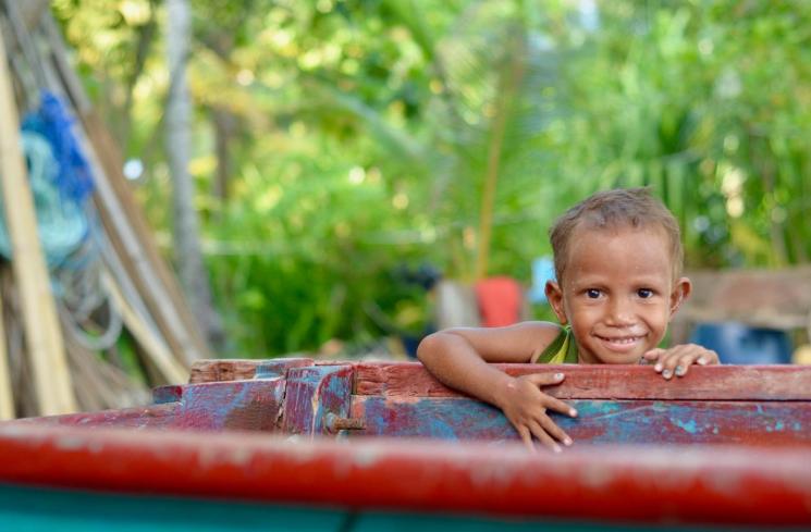 Potret anak di Papua. (Unsplash/Iris Uijttewaal)