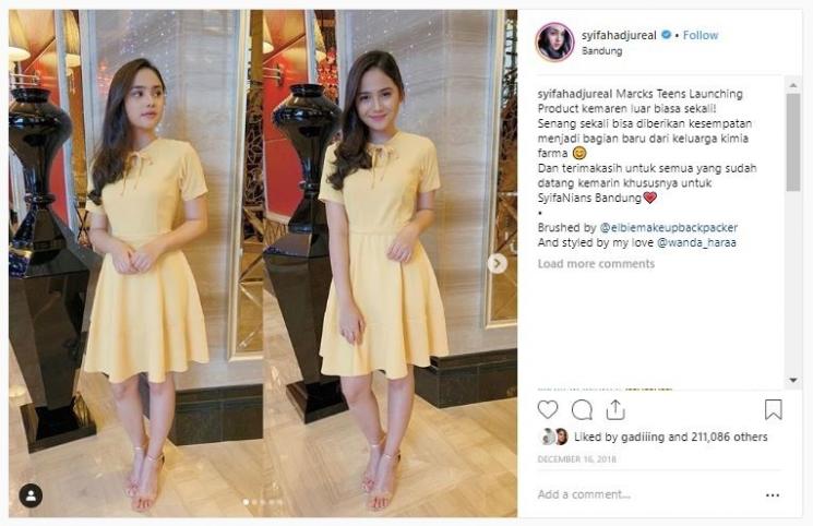 Pakai Dress Kuning, Pilih Natasha Wilona, Amanda Rawles 