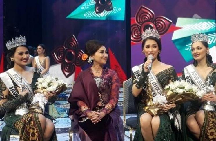 Frederika Alexis Cull, pemenang Puteri Indonesia 2019. (Suara.com/Wahyu)