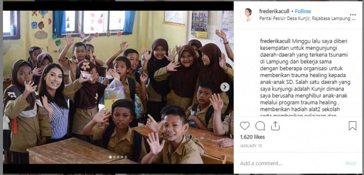 Puteri Indonesia 2019, Frederika Alexis Cull. (Instagram/@frederikacull)