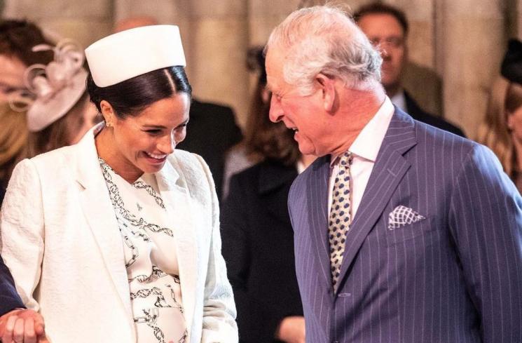 Meghan Markle dan Pangeran Charles. (Instagram/@kensingtonroyal)