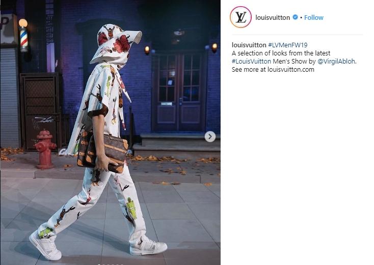 Louis Vuitton Fall/Winter 2019 Men's Collection. (Instagram/@louisvuitton)