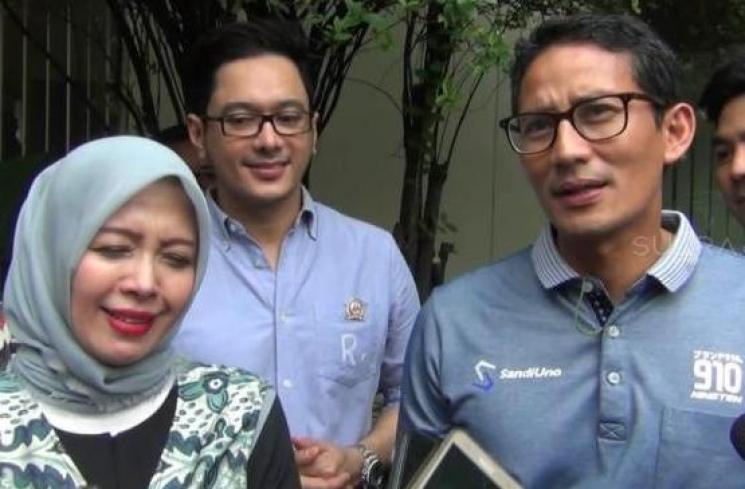 Kocak, Ibu Nurjanah Ngomel Namanya Dicatut Sandiaga Uno