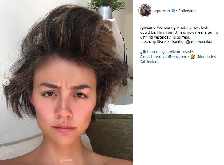 Agnez Mo pamer bare face. (Instagram/@agnezmo)