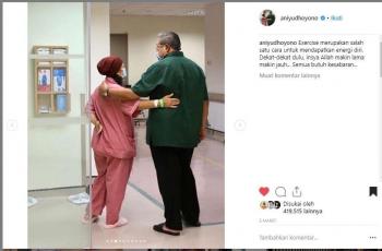 Lawan Kanker, Begini Manisnya Perhatian Keluarga untuk Ani Yudhoyono