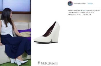 Deretan High Heels Mewah Luna Maya. (Instagram/@fashion.lunamaya)