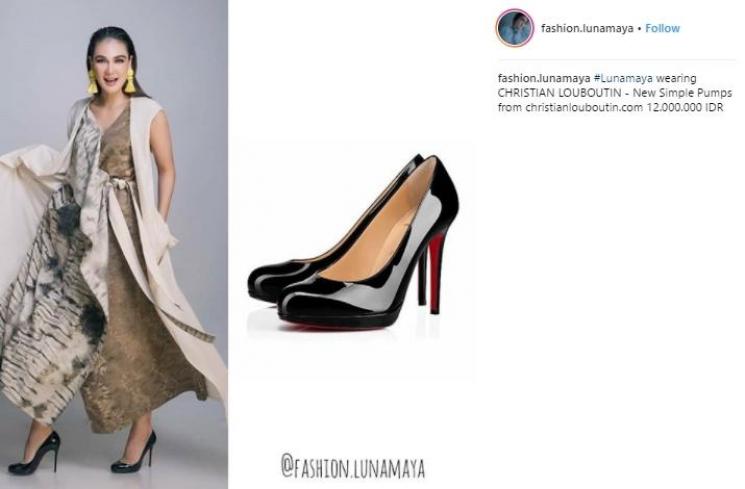 Deretan High Heels Mewah Luna Maya. (Instagram/@fashion.lunamaya)