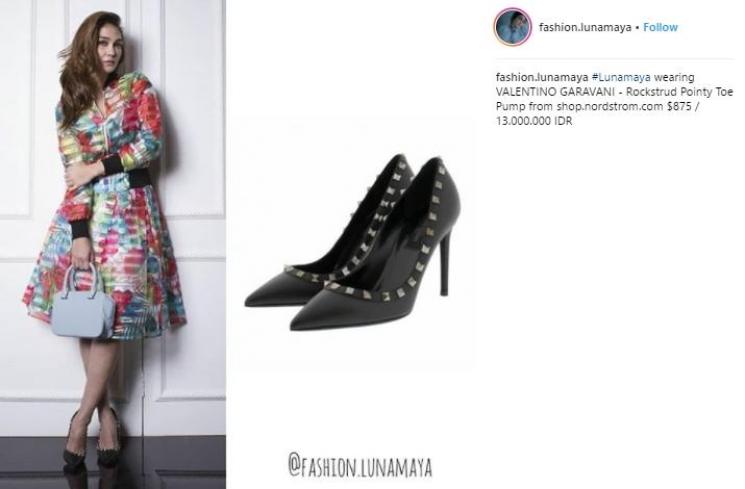 Deretan High Heels Mewah Luna Maya. (Instagram/@fashion.lunamaya)