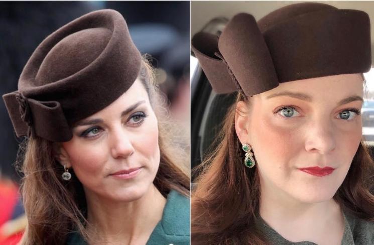 Totalitas dan Kreatif, Wanita Ini Meniru Fesyen Kate Middleton