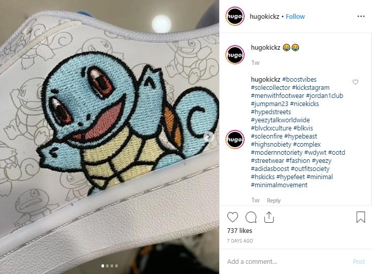 Pokemon x Adidas. (Instagram/@hugokickz)