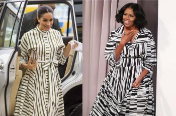 Meghan Markle dan Michele Obama Punya Kesamaan Selera Fesyen, Kok Bisa?