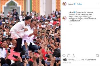 Swafotonya Bikin Baper, Intip 5 Foto Romantis Jokowi dan Iriana Lainnya