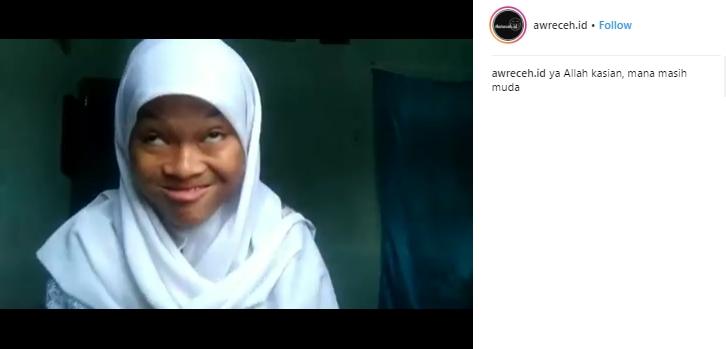 Gadis Ini Bikin Video Tunjukkan Cara Sulap Wajah. (Instagram/@awreceh.id)