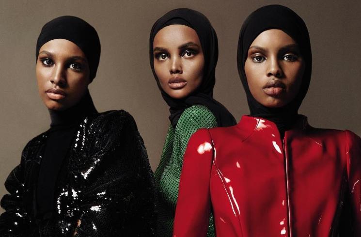 3 Hijabers Jadi Model Sampul Majalah Vogue Arabia. (Instagram/@voguearabia)