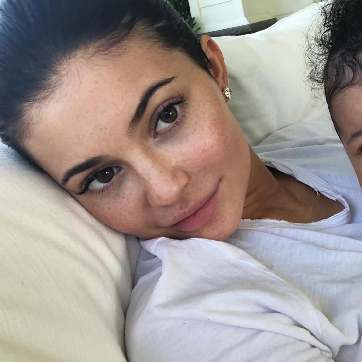 Kylie Jenner cantik tanpa makeup. (Instagram/@kyliejenner)