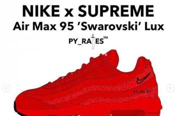 Super Mewah, Nike Air Max 95 Bakal Bertabur Swarovski