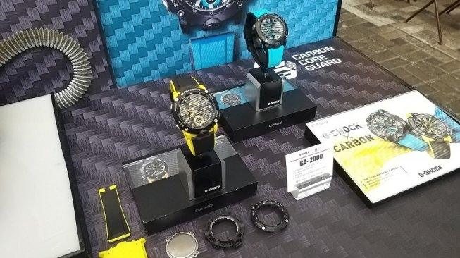 Peluncuran serangkaian jam tangan G-Shock di Jakarta, Kamis (4/4/2019) lalu. (Suara.com/Lintang Siltya Utami)