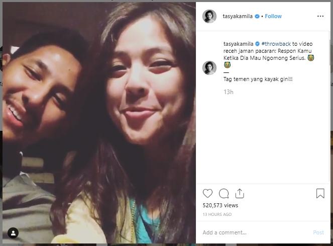 Randi Bachtiar dan Tasya Kamila. (Instagram/@tasyakamila)