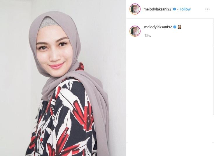 Melody Nurramdhani. (Instagram/@melodylaksani92)