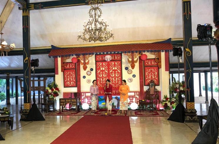 Parade fesyen Kartini dan Perempuan Masa Kini Royal Amabrrukmo Yogya. (Dewiku.com/Kintan Sekarwangi)