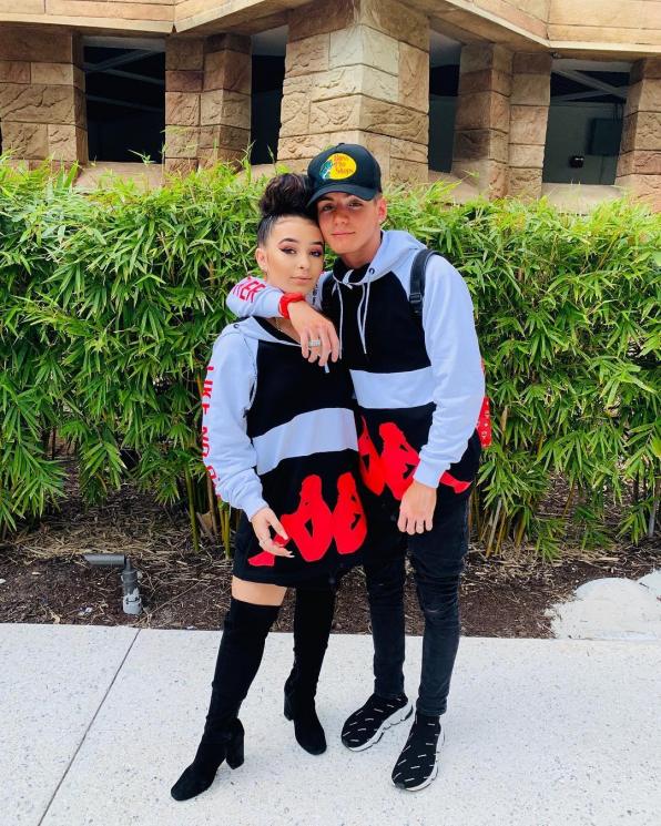 Daniella Cohn dan pacarnya Mikey Tua. (Instagram/@daniellecohn)