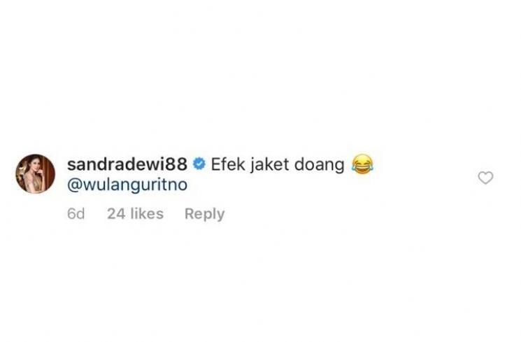 Sandra Dewi hamil anak kedua. (Instagram/@wulanguritno)