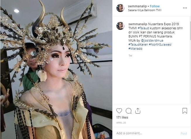 Bupati Kepulauan Talaud Sri Wahyumi Maria Manalip. (Instagram/@swmmanalip)