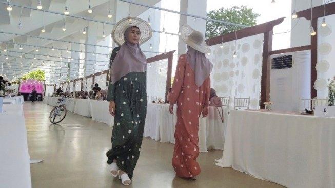 Annual Show koleksi Vanilla Hijab. (Suara.com/Silfa Humairah)