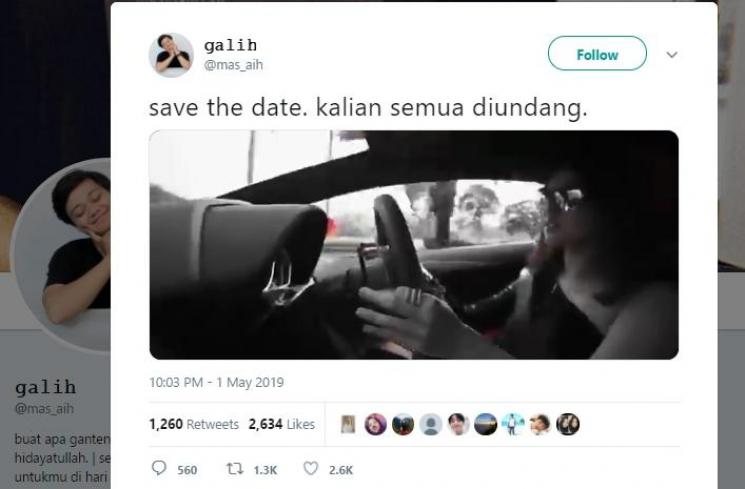 Video Undangan Ulang Tahun Crazy Rich Surabayan Ini Viral. (Twitter/@mas_aih)