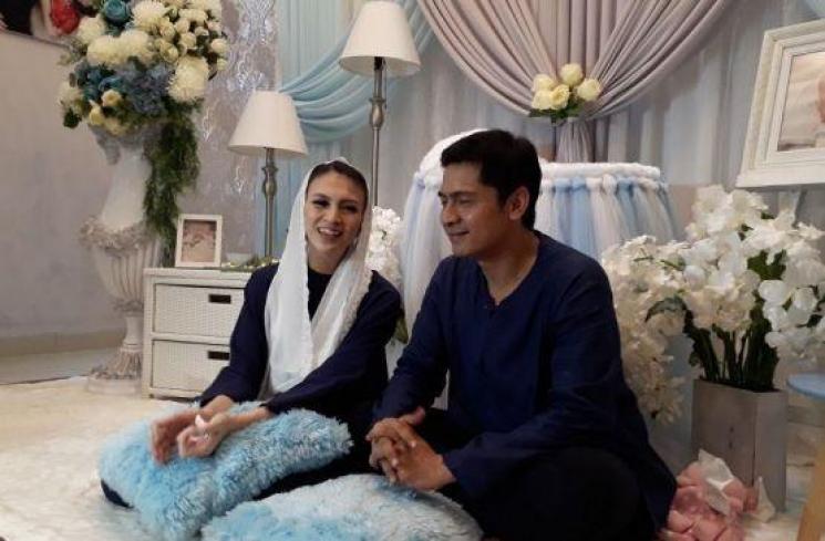 Adi Nugroho dan Donita. (Suara.com/Wahyu Tri Laksono)