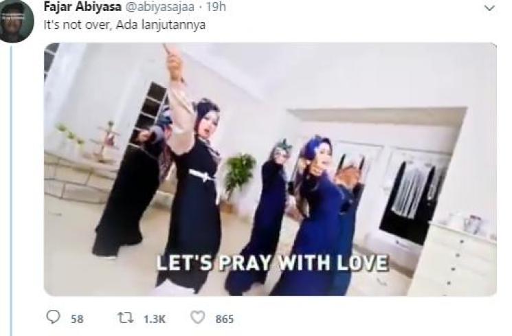 Viral di Twitter, Ini Parodi Lagu BLACKPINK Versi Ramadan. (Twitter/@abiyasajaa)