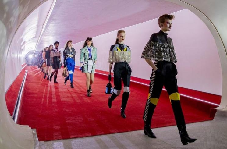 Louis Vuitton Cruise Fashion Show. (Instagram/@louisvuitton)