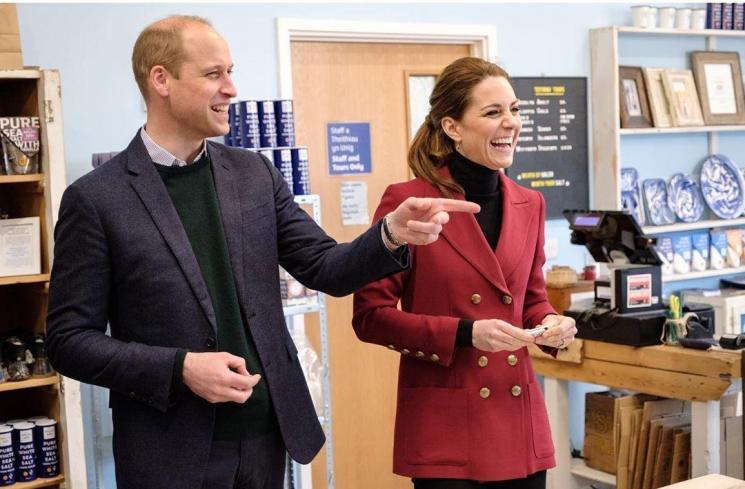 Pangeran William dan Kate Middleton. (Instagram/@kensingtonroyal)