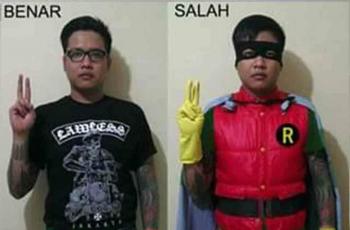 Kocak, Begini Aksi Netizen ketika Berkreasi dengan Sarung!