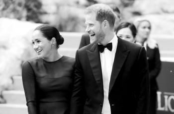 Pakai Gaun Hitam, Meghan Markle Memesona di Premier Film The Lion King