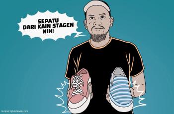 Angkat Potensi Kain Stagen, Menyelami Misi Mulia di Balik Sneakers Naray