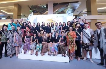 Komunitas Perempuan Pelestari Budaya menyelenggarakan Pameran Batik Tulis di Mall Kota Kasablanka, Jakarta Selatan, Rabu (2/10/2019) kemarin. (Suara.com/Dini Afrianti Efendi)