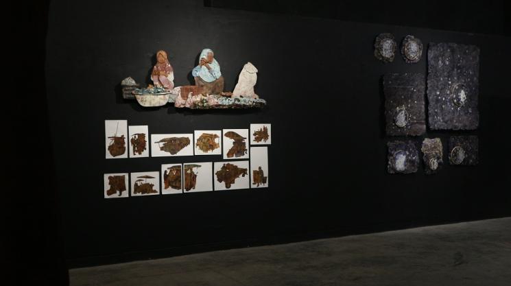 Karya Muslimah Collective di Biennale Jogja 2019. (Dewiku.com/Yasinta Rahmawati)