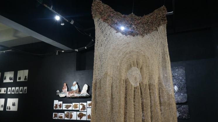 Karya Muslimah Collective di Biennale Jogja 2019. (Dewiku.com/Yasinta Rahmawati)