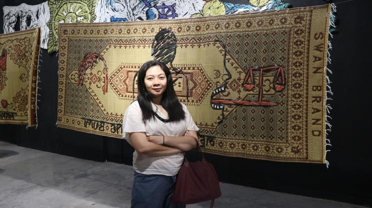 Alia Swastika, Direktur Eksekutif Yayasan Biennale Yogyakarta. (Dewiku.com/Yasinta Rahmawati)