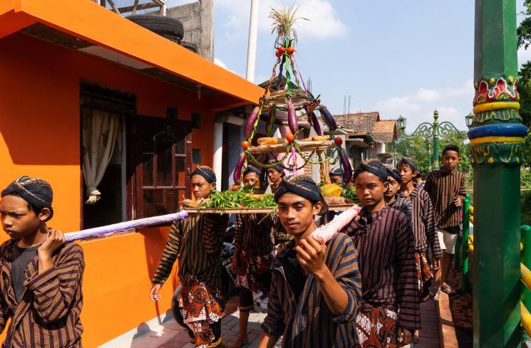 Larung Kali Gajah Wong. (Istimewa/Dok.Biennale Jogya XV Equator #5)