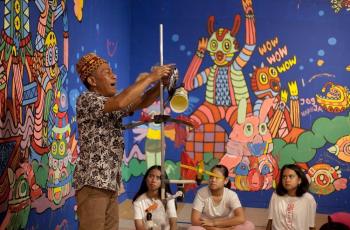 Kids Corner Biennale Jogja 2019, Asiknya Kelas Mendongeng Bareng PM Toh