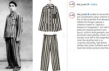 Gara-gara Mirip Seragam Tahanan Nazi, Baju Puluhan Juta Ini Tuai Kritikan