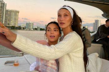 Kendall Jenner dan Bella Hadid. (Instagram/@kendalljenner)