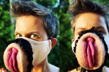 Masker Bentuk Alat Kelamin Viral di Internet, Aman Nggak nih?
