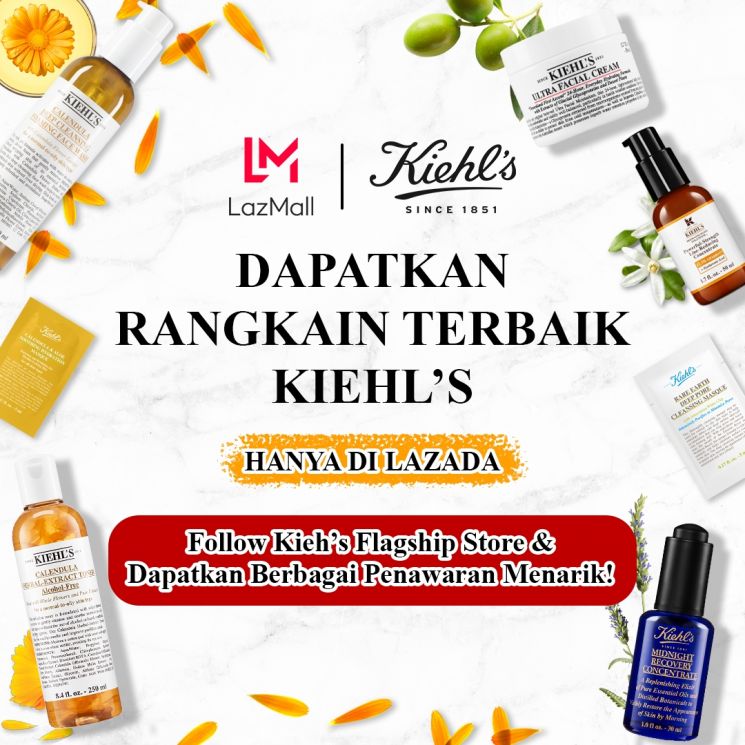 Kiehl’s hadirkan online flagship store pertama di Lazada(Istimewa/Kiehl's Indonesia)
