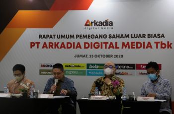 Lakukan Pemecahan Saham, Arkadia Digital Media Adakan RUPSLB